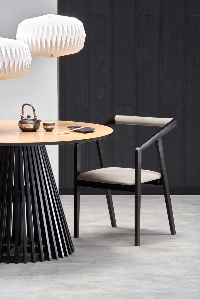 Okrągły stół na jednej nodze Miyaki