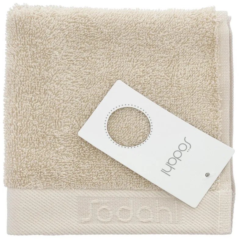 Beżowy bawełniany ręcznik frotte 30x30 cm Comfort – Södahl