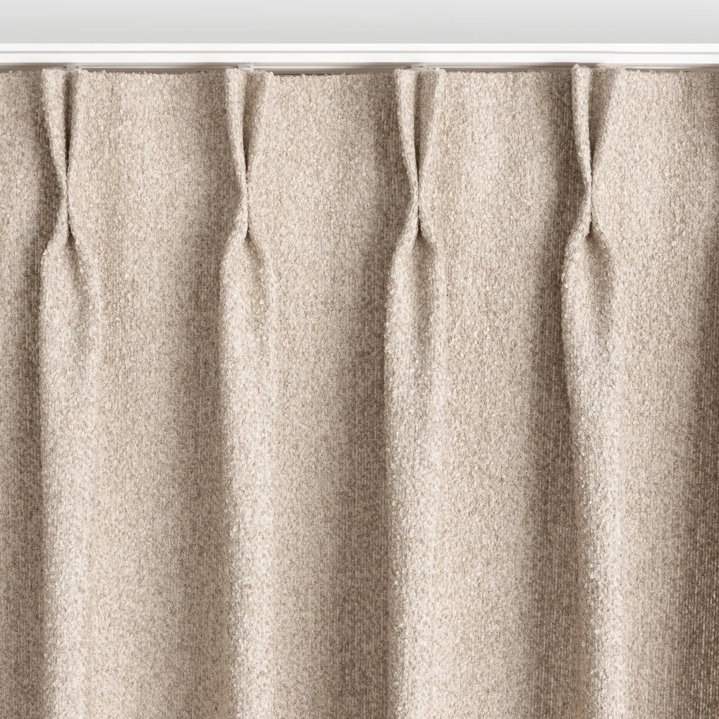 Zasłona na haczykach flex podwójnych