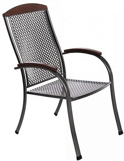 Metalowy zestaw ogrodowy PROVENCE I. 1 + 6 Stół prostokątny 145x 90 cm (CT0309)