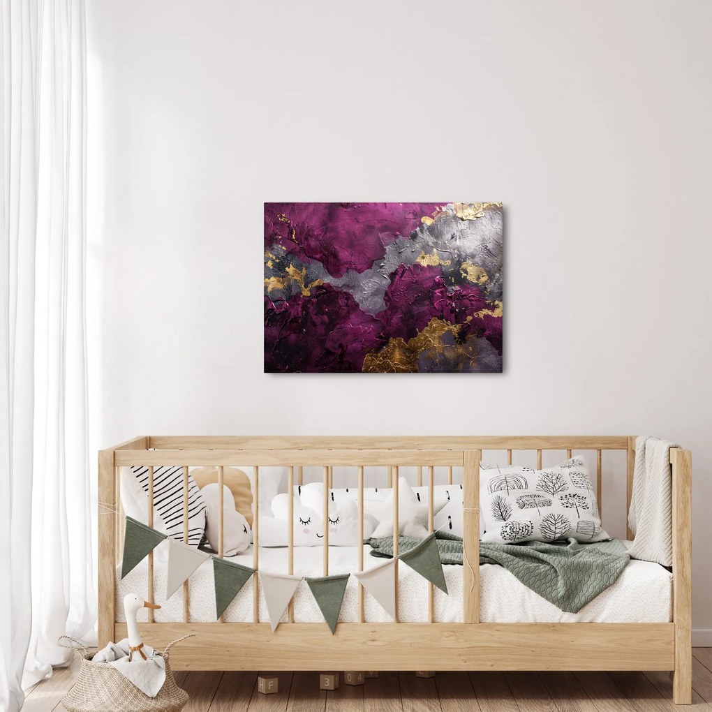 Obraz - Teksturowanie abstrakcji (70x50 cm)