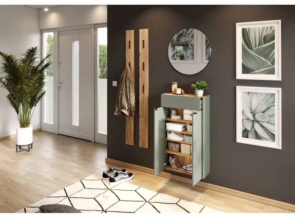 Szałwiowa szafka 56x97x22 cm Ameca – Germania