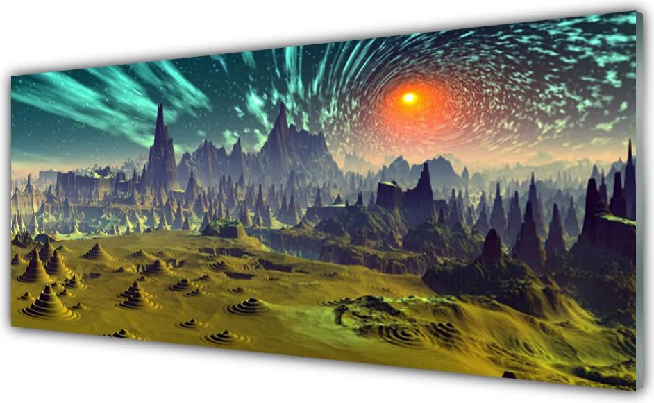 Dekor Szklany do Kuchni Modernistyczna Kompozycja Graficzna