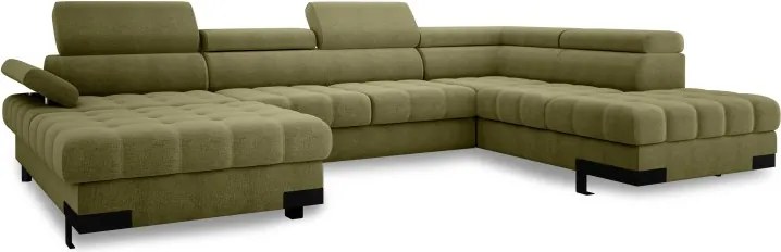 Narożnik SELVA XL Prawostronny z funkcją spania i pojemnikiem AUSTIN 12 WERSAL