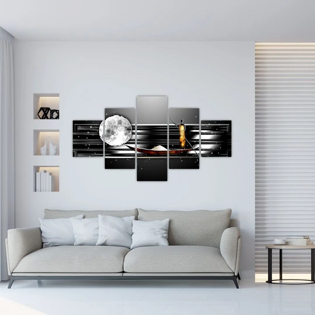 Obraz malarstwa z epoki starożytnej (125x70 cm)