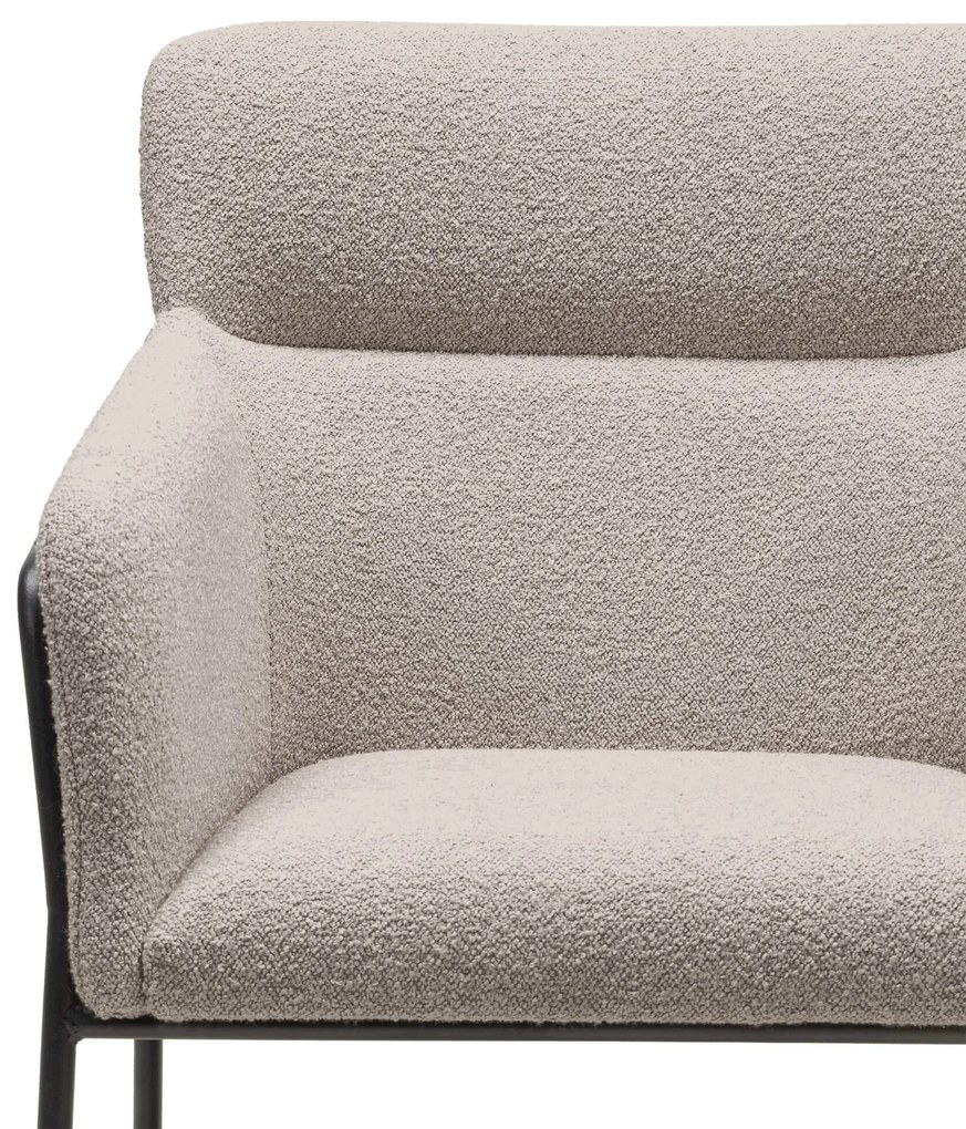 Beżowy designerski fotel HELSINKI