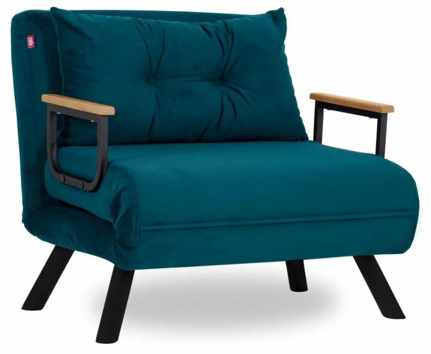 Fotel Sando Single Petrol Green