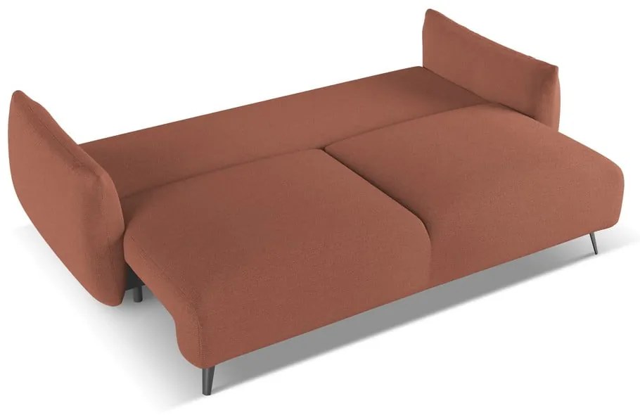 Różowa sofa 230 cm Malie – Makamii