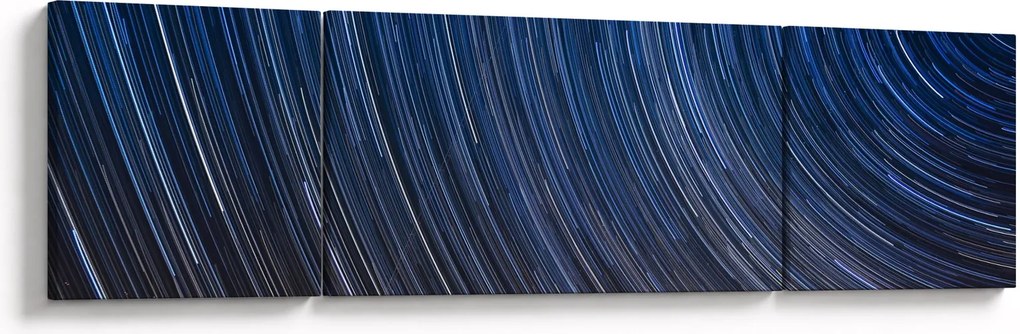 Obraz nocnych gwiazd i nieba (170x50 cm)