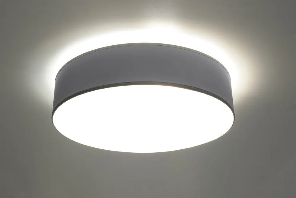 Lampa sufitowa w kolorze srebra ø 55 cm Atis – Sollux