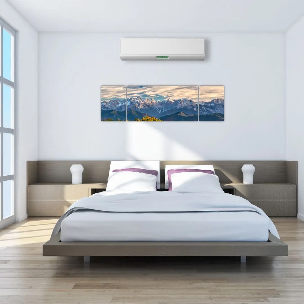 Obraz - panorama górska (170x50 cm)
