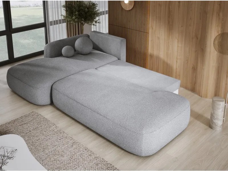 Narożnik BLOOM z funkcją spania układ L Lewy Tkanina NOWORNEVER 92