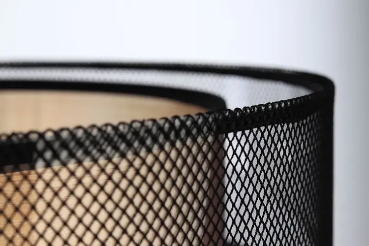 Okrągła lampa wisząca z siateczką nad stół R3-T48