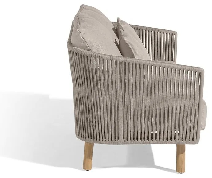 Szarobrązowa sofa ogrodowa Newport – Diphano
