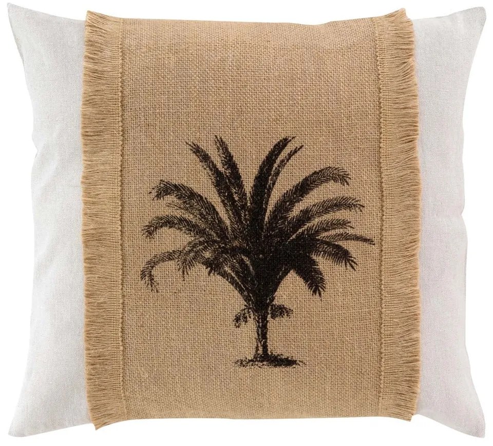 Poduszka dekoracyjna z mieszanki juty 45x45 cm Rico – douceur d'intérieur