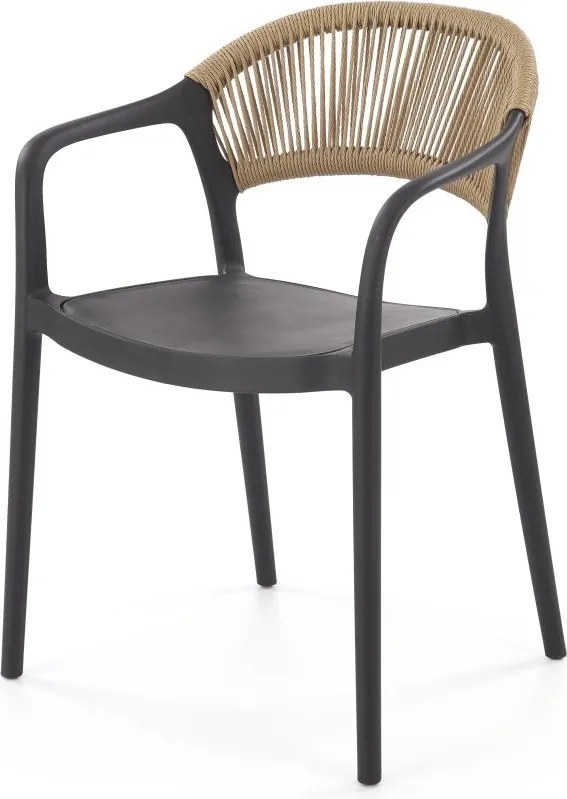 Sztaplowane krzesło ogrodowe K582 Halmar
