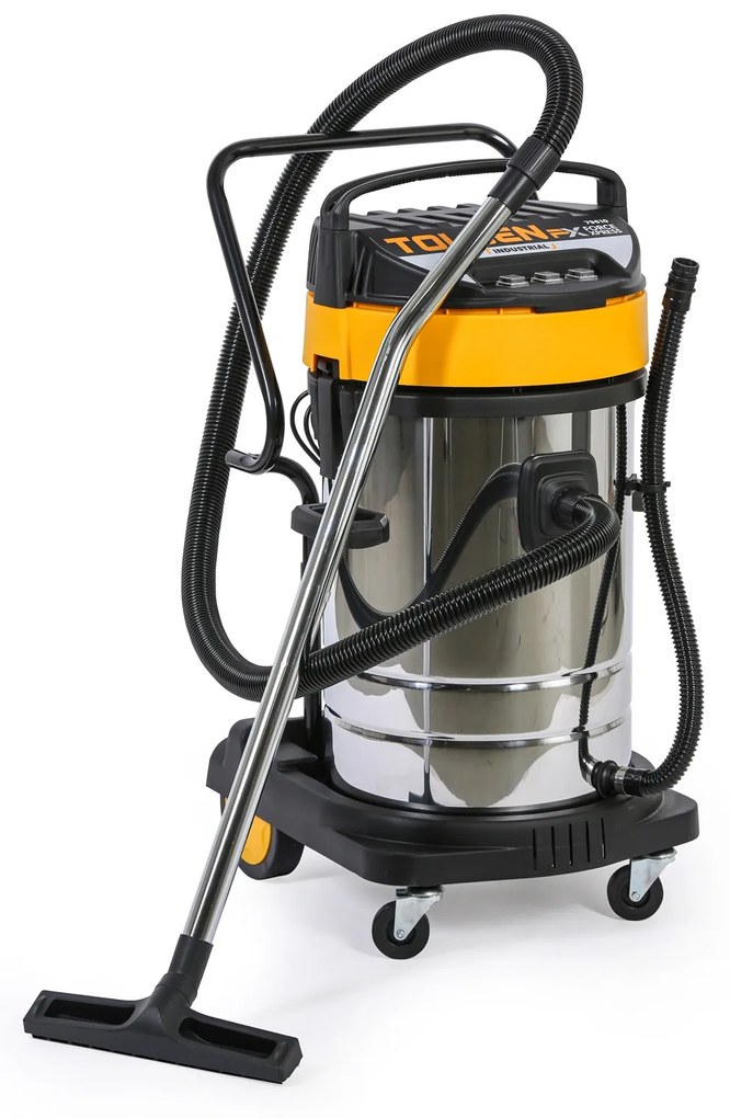 Tolsen Odkurzacz przemysłowy, ssanie na sucho/mokro, 3000 W, 80 l