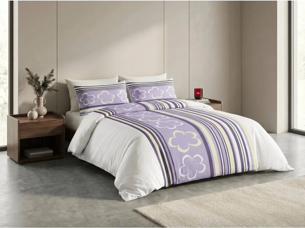 PrzytulneMieszkanie.pl PrzytulneMieszkanie.pl Bawełniana pościel KELOPA fioletowa Rozmiar pościeli: 70 x 90 cm | 140 x 200 cm