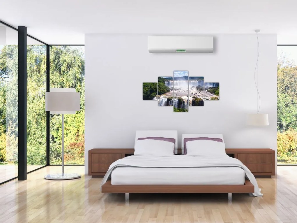 Obraz wodospadu Iguassu (125x70 cm)