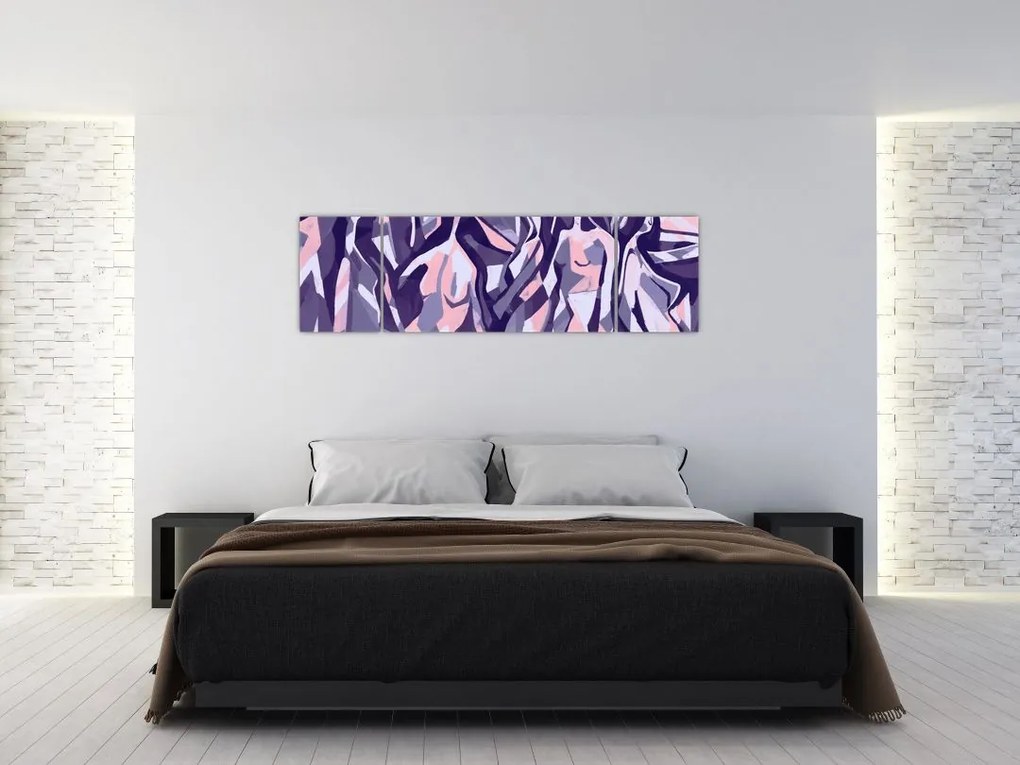 Obraz - Abstrakcyjne kobiety (170x50 cm)