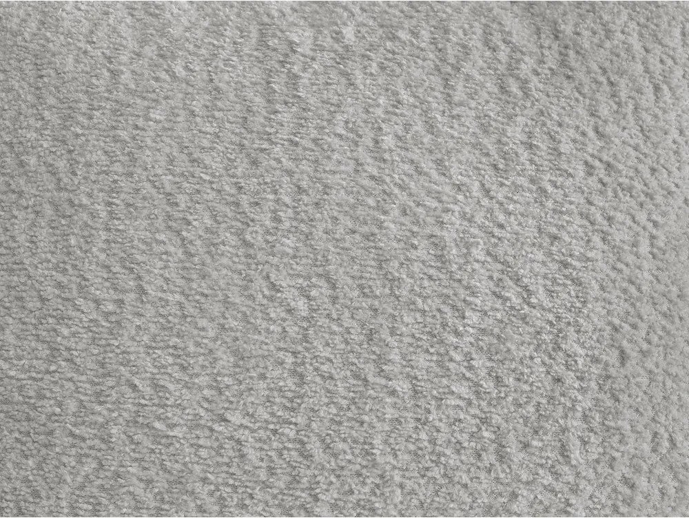 Jasnoszary rozkładany/ze schowkiem narożnik z materiału bouclé (lewostronny/z szezlongiem) Montaigne – Bobochic Paris