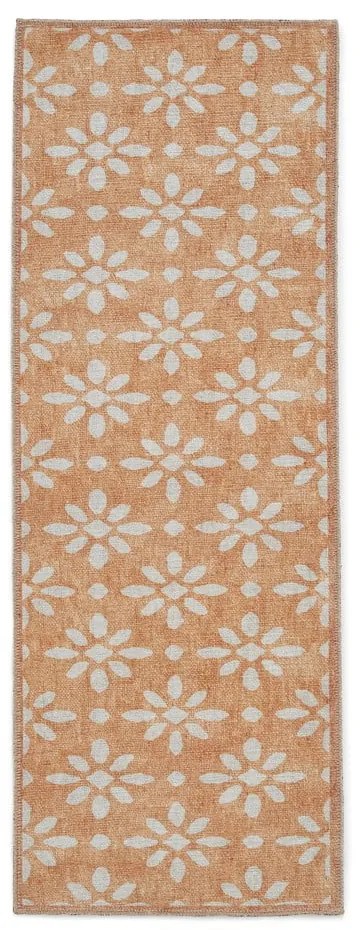 Chodnik odpowiedni do prania w kolorze ochry 61x170 cm Coral Yellow – Think Rugs