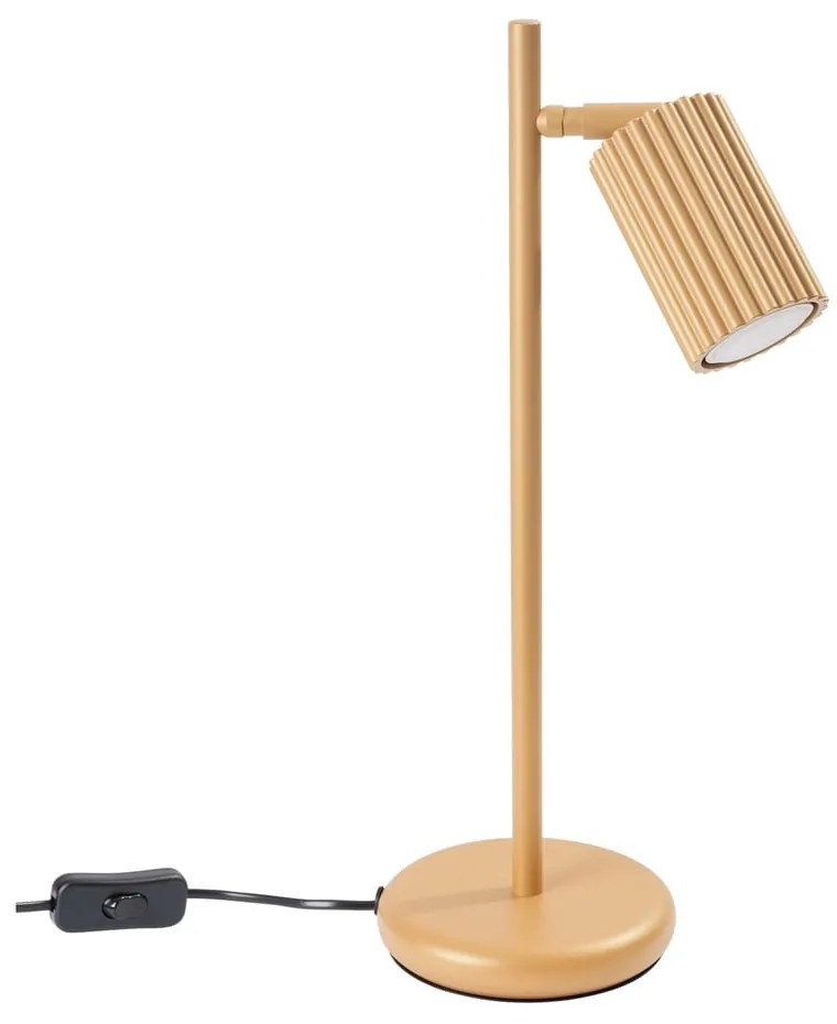 Lampa stołowa w kolorze złota (wysokość 43 cm) Gleam – Nice Lamps