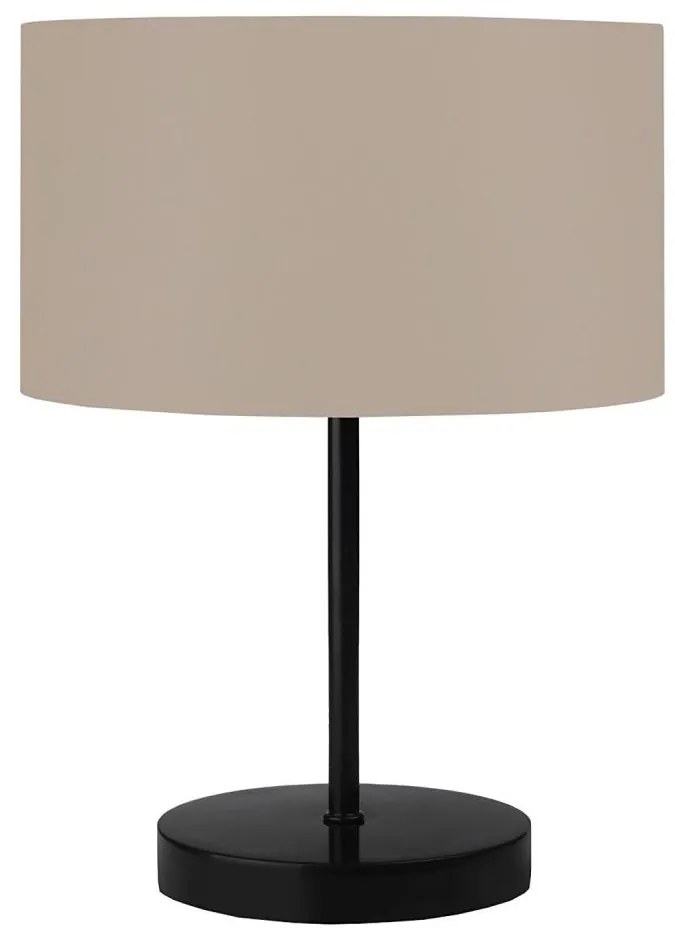 Lampka stołowa AYD 1xE27/40W/230V beżowa/czarna
