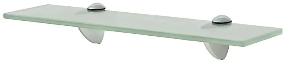 Mleczna solidna szklana półka 40x20 - Imker