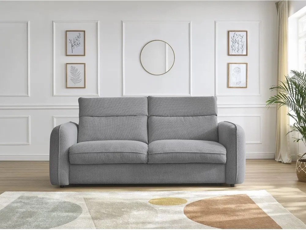 Szara sofa 216 cm Achille – Bobochic Paris