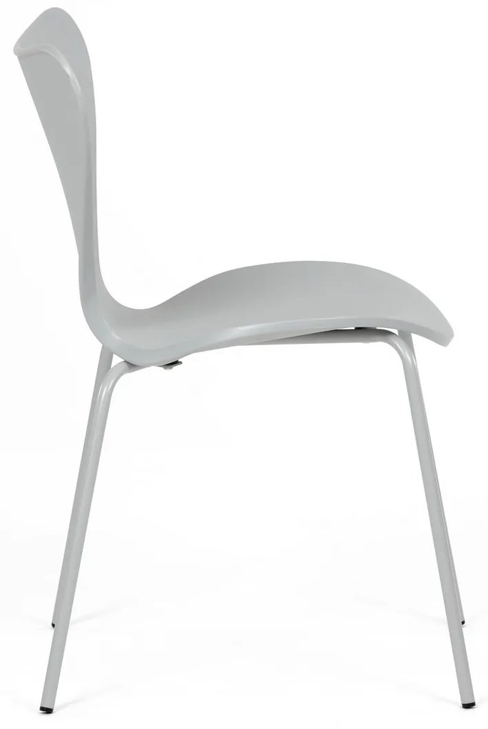 Zestaw krzeseł do jadalni CT-X7034 GREY, 4 szt.