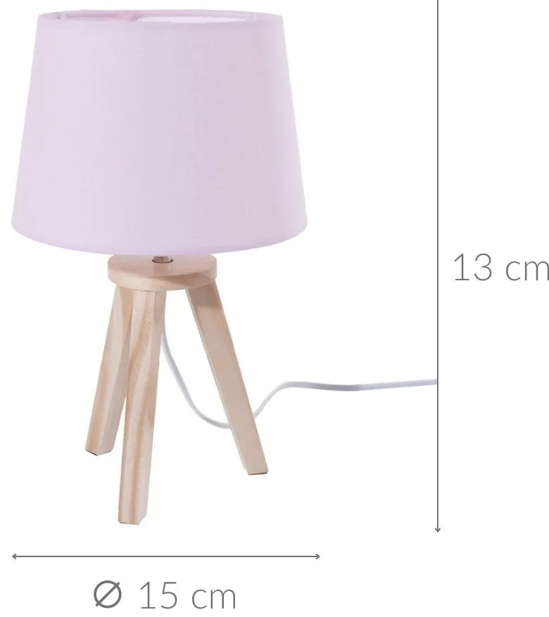 Lampka nocna do pokoju dziecięcego lub sypialni 31 cm