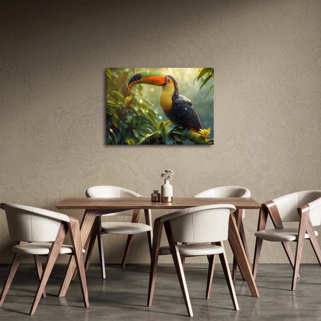 Obraz - Tukan (70x50 cm)