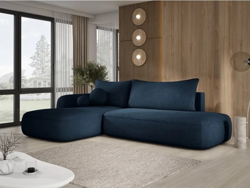 Narożnik BABU z funkcją spania układ L Lewy Tkanina NOWORNEVER 83