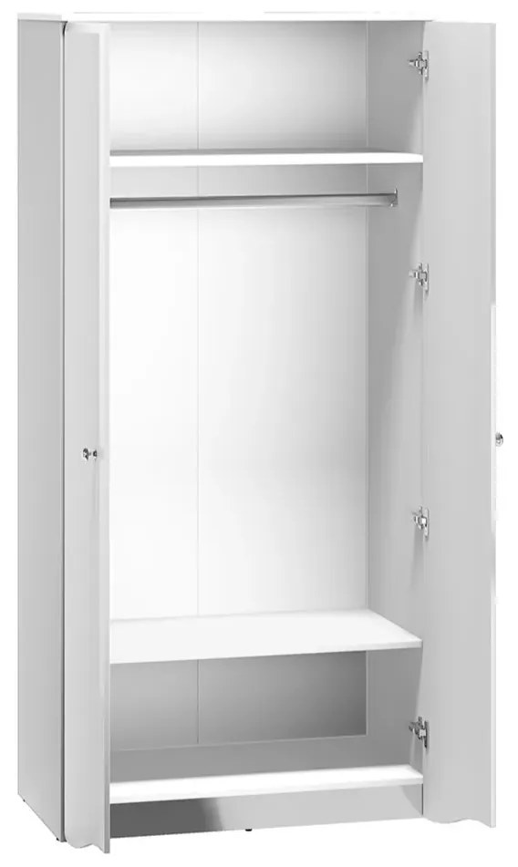 Szafa BLANC 08 2D biały połysk ML MEBLE