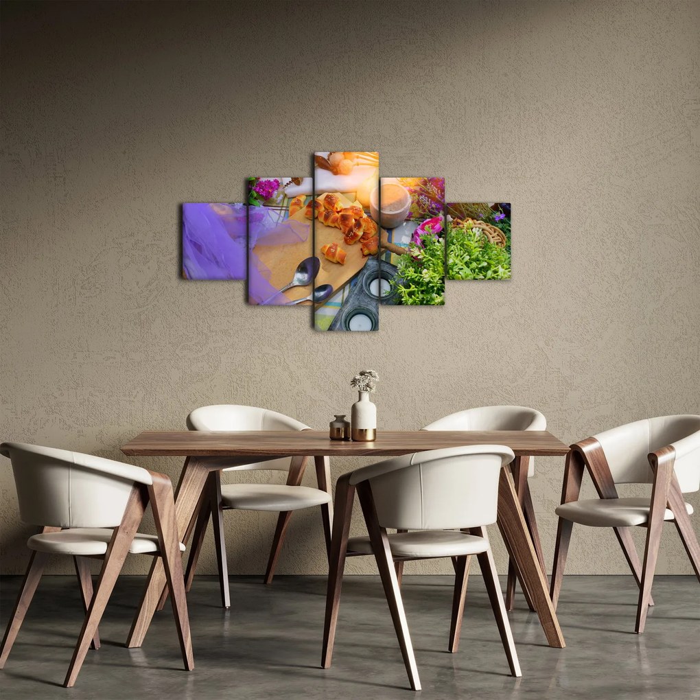 Obraz - letni piknik (125x70 cm)
