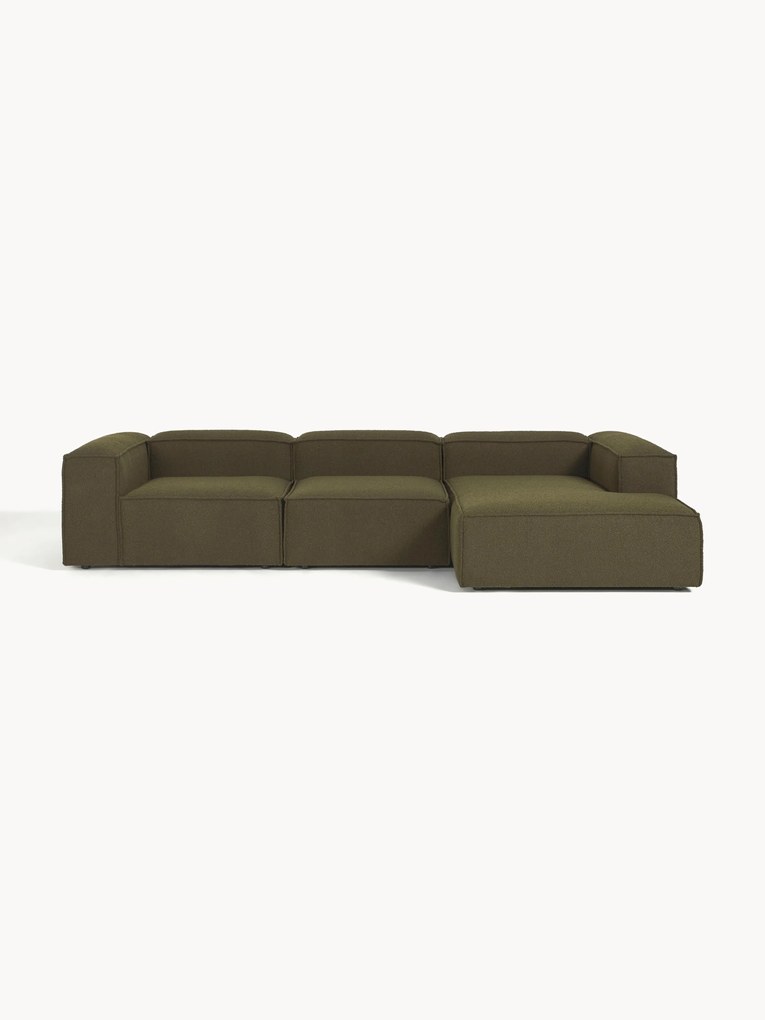 Narożna sofa modułowa Bouclé Lennon