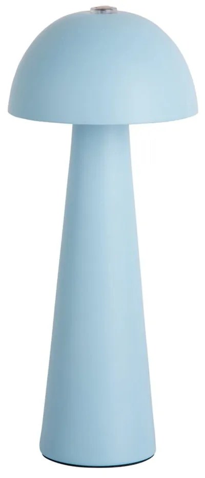 Jasnoniebieska lampa stołowa LED (wysokość 16,5 cm) Mini LED Dome – Leitmotiv