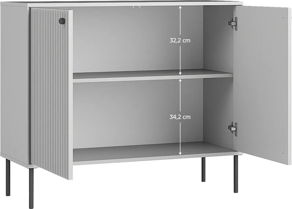 Szafka ARIS 2D, szara