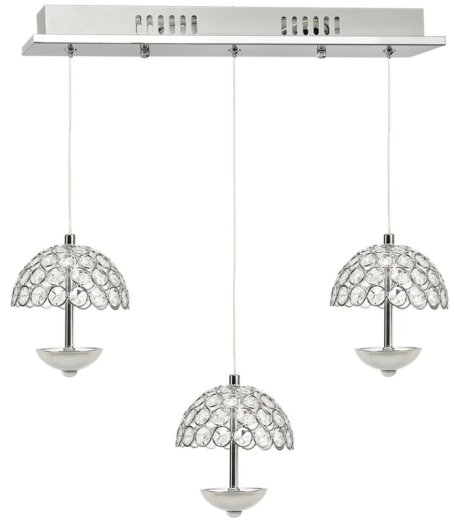 LAMPA WISZĄCA VENUS 3x5W LED na listwie