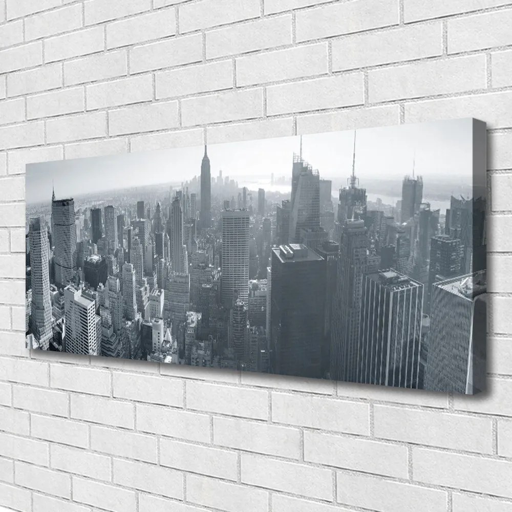 Obraz na płótnie Panorama Miejskich Wieżowców