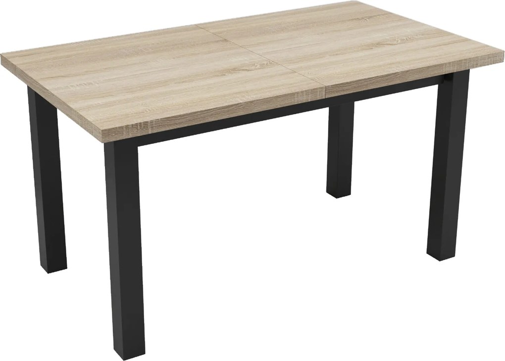 Stół prostokątny rozkładany 80x140/180 Sonoma R-6 + nogi drewniane