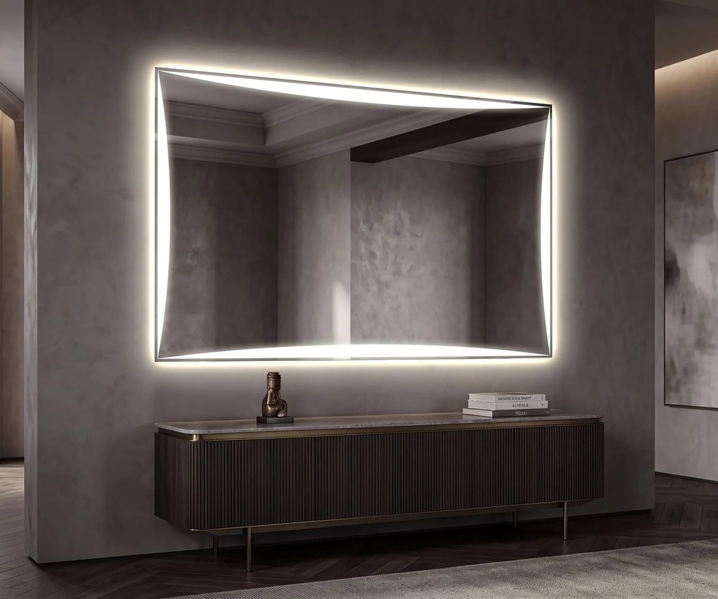 Lustro LED do Salonu Podświetlane L77