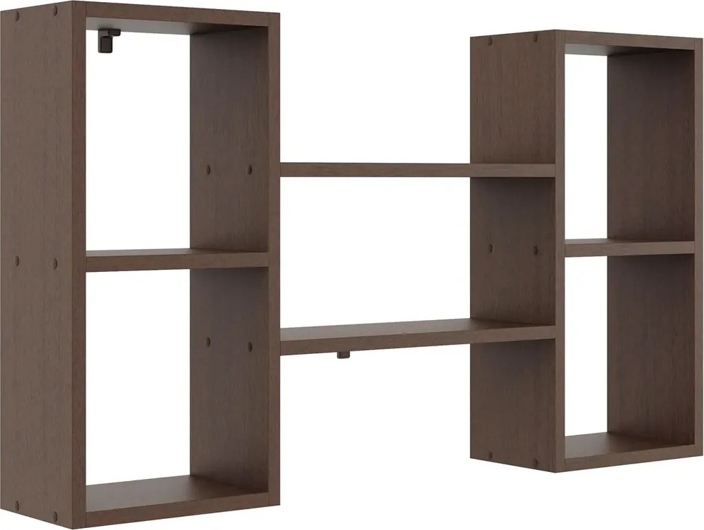 Nowoczesna półka ścienna w kolorze wenge S3-D04