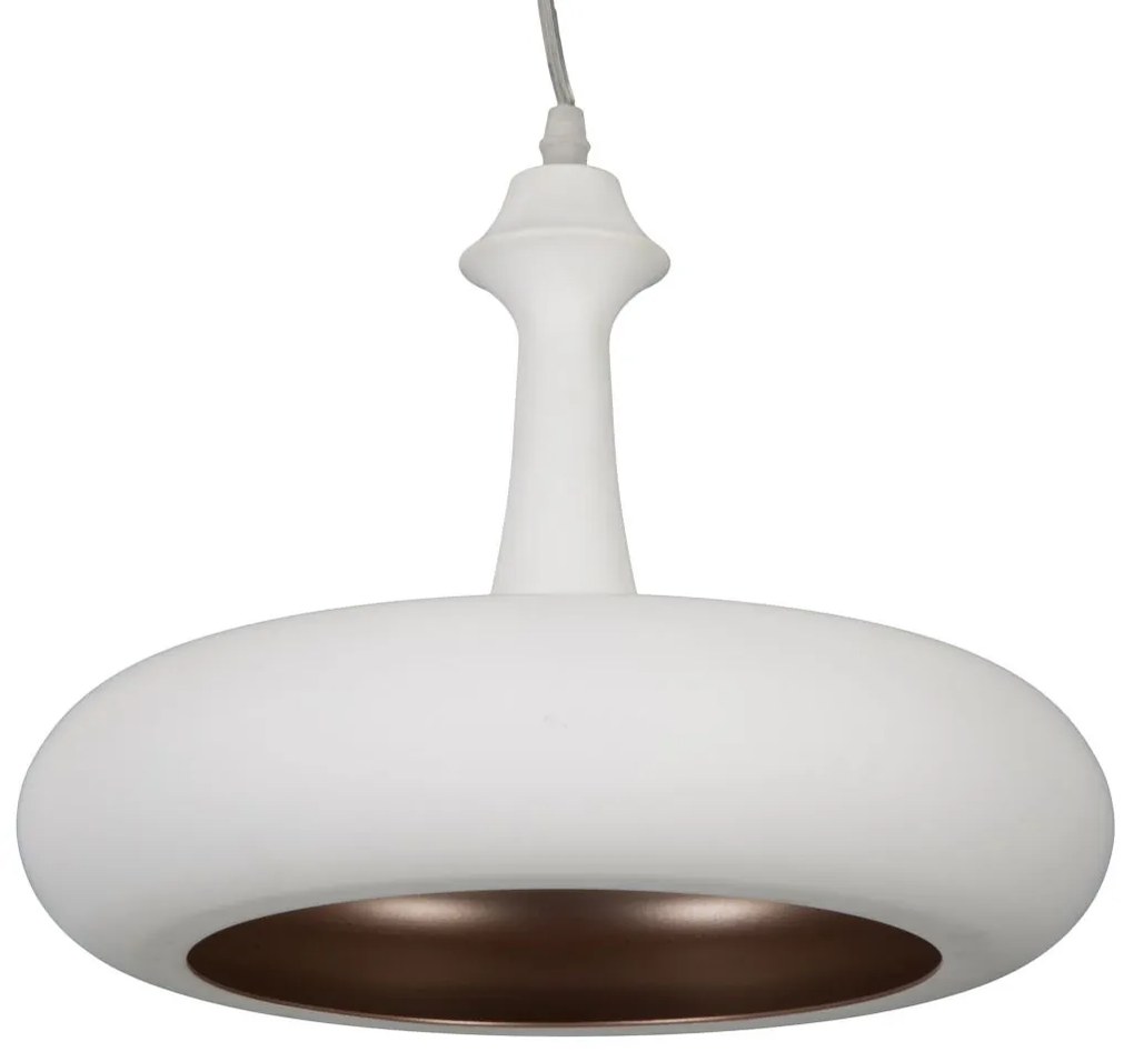 Lampa wisząca, biała, Ø 32 cm