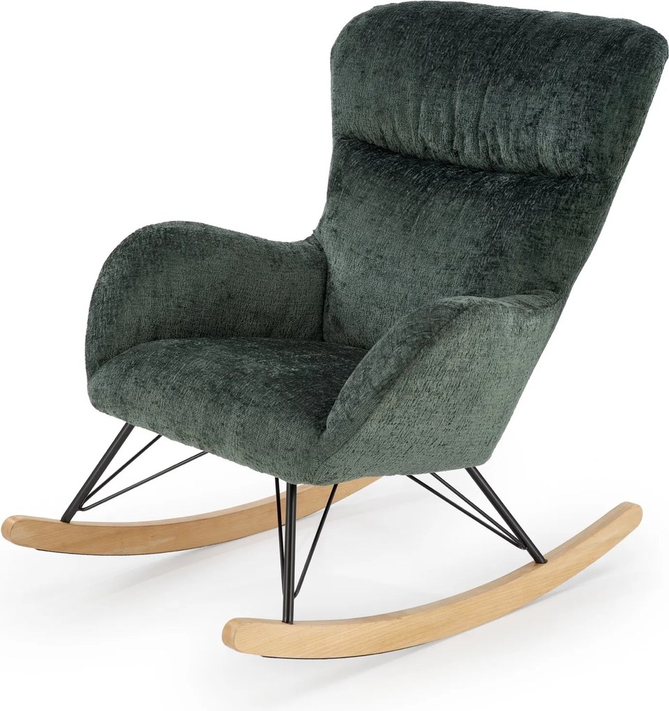 Nowoczesny fotel bujany Castro Halmar