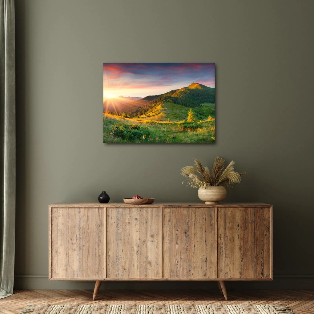 Obraz - Letni krajobraz (70x50 cm)