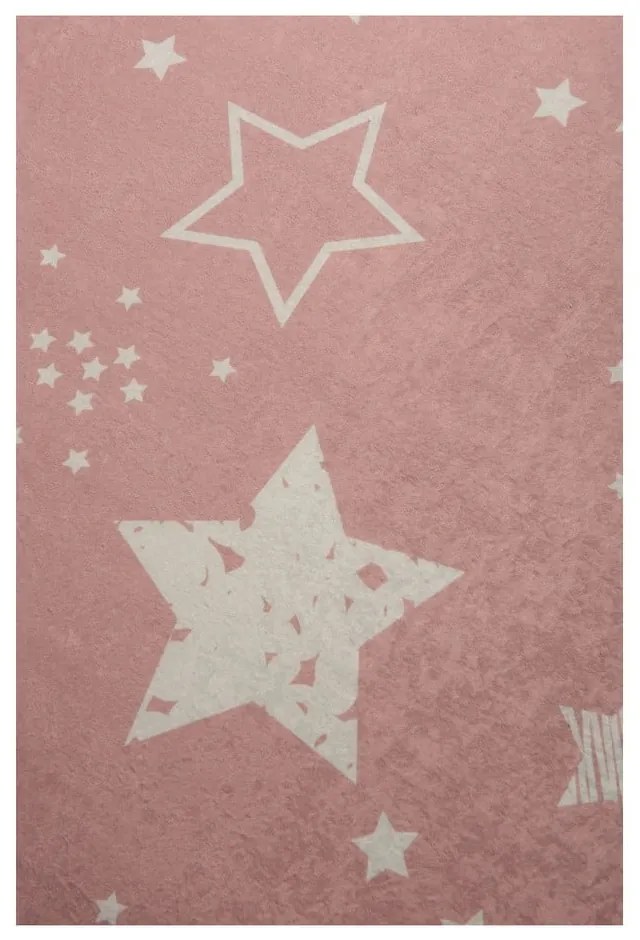 Dywan dla dzieci Pink Stars, 140x190 cm