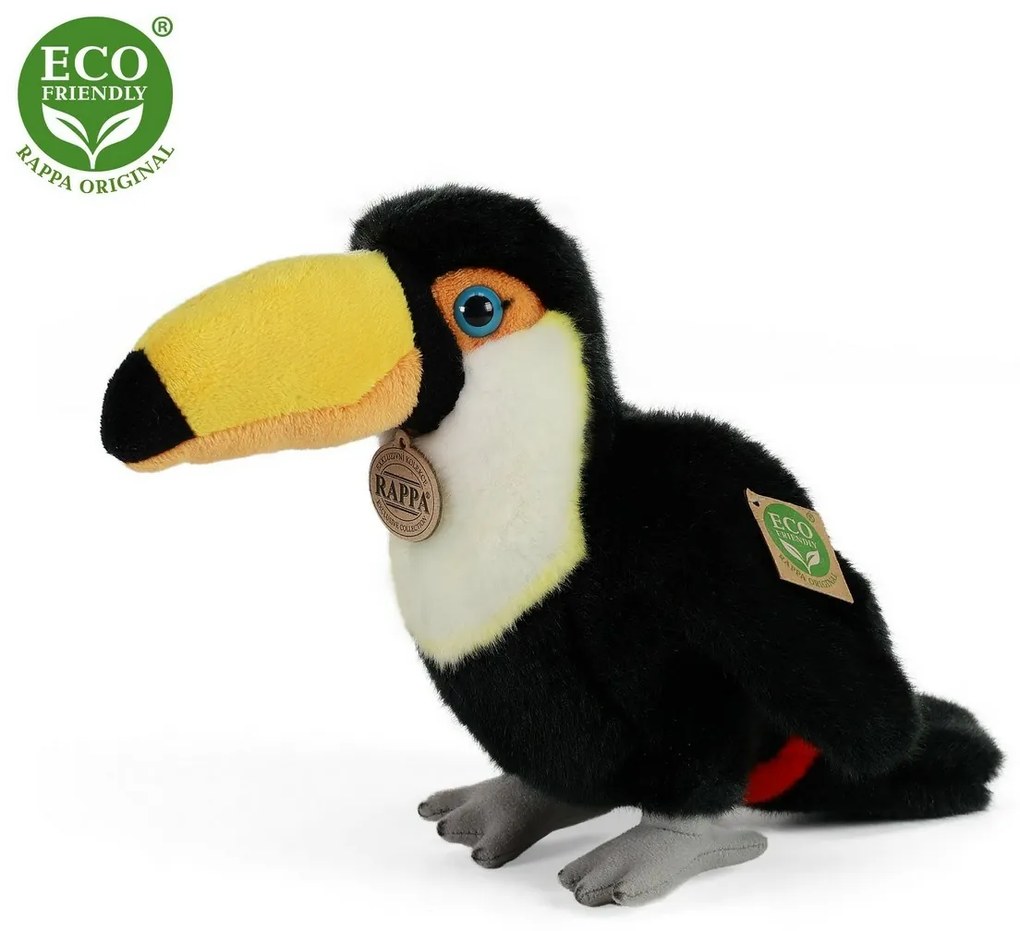 Rappa Pluszowy tukan, 23 cm ECO-FRIENDLY