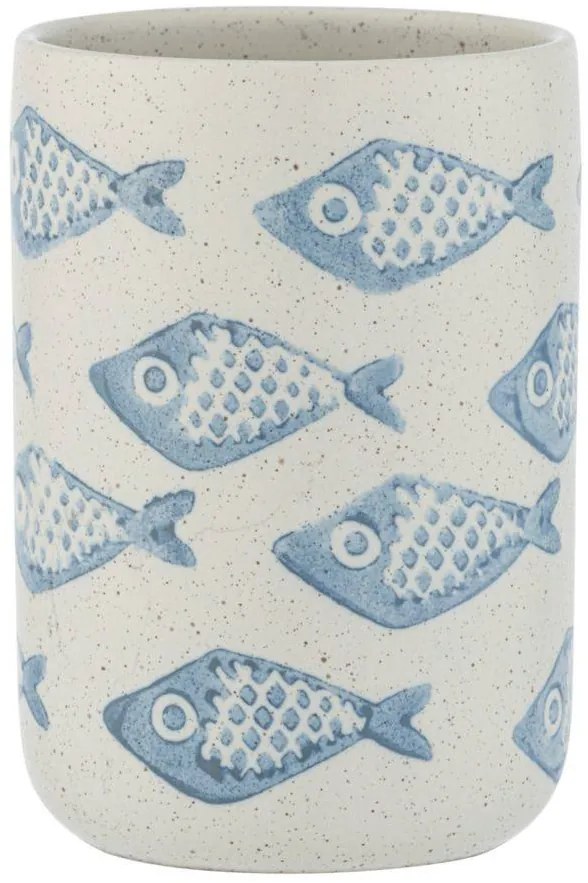 Kubek na szczoteczki ceramiczny AQUAMARIN, WENKO